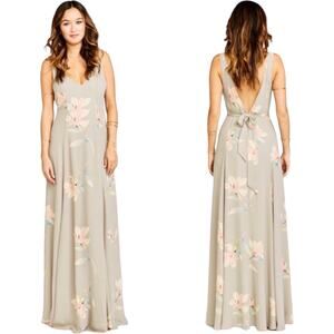SHOW ME YOUR MUMU Jen Maxi Dress Lilly Showers XS